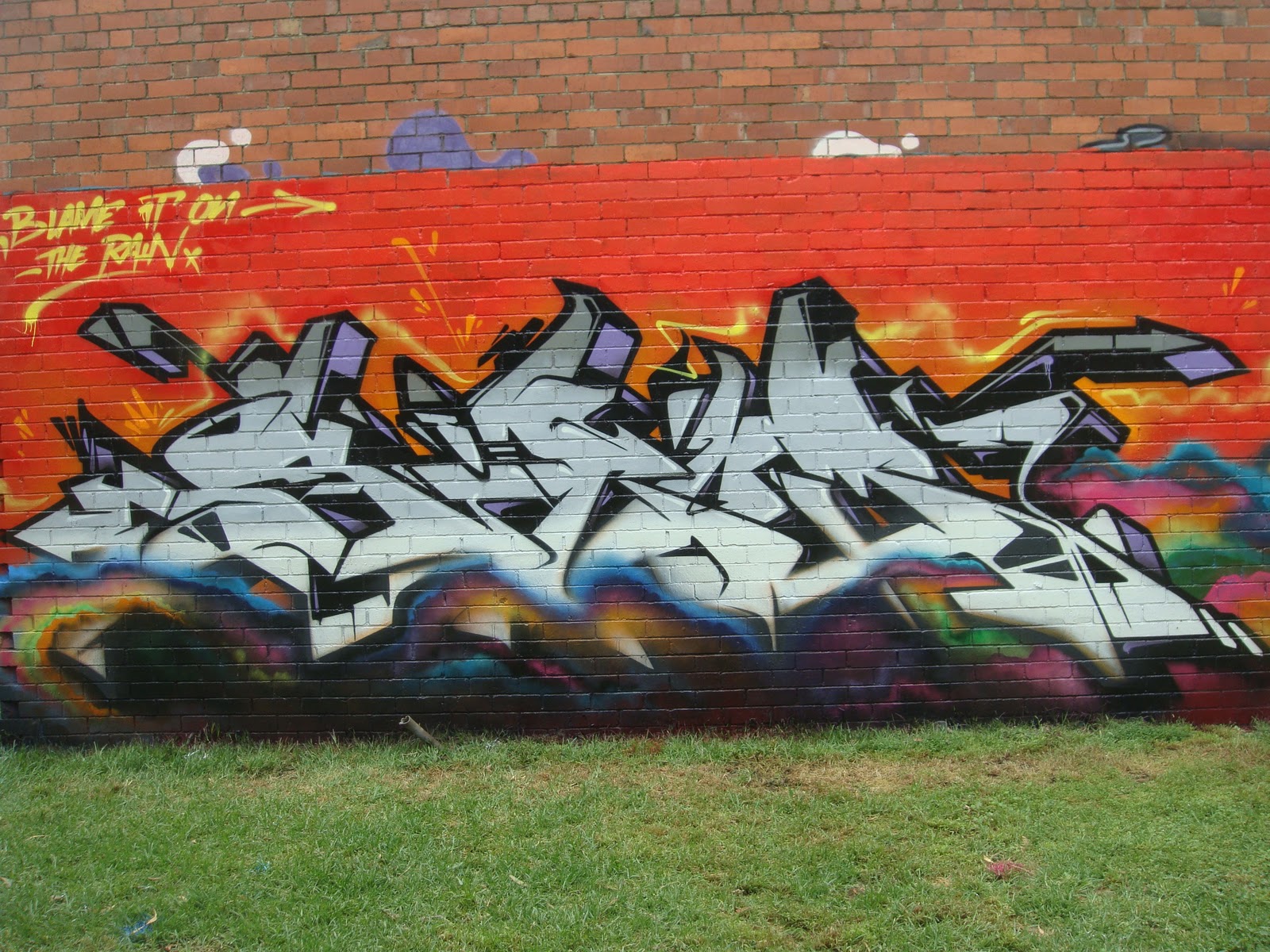Граффити Wild Style seen